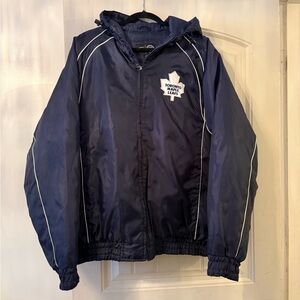 NHL Toronto Maple Leafs Navy Puffer Jacket